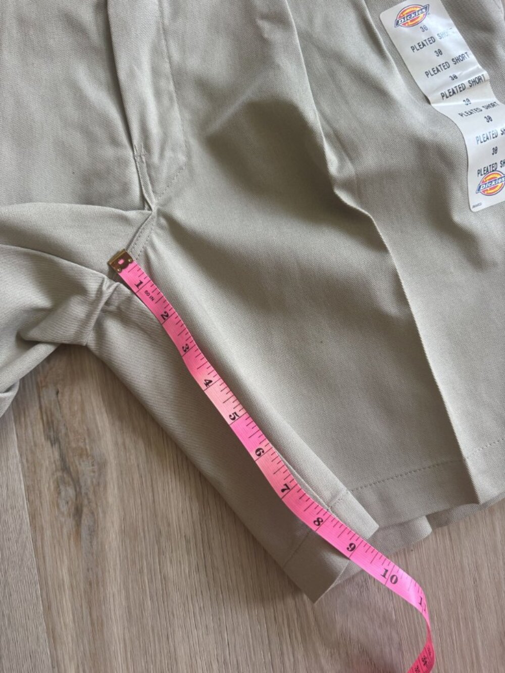 Dickies Easy Care Pleated Shorts sz 30 - Picture 7 of 7